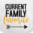 thumbnail image 4 of Inktastic Current Family Favorite Boys or Girls Baby Bib, 4 of 4