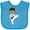 Turquoise, variant on Inktastic African American Boy, Karate Boy, Black Belt, Kata Boys Baby Bib
