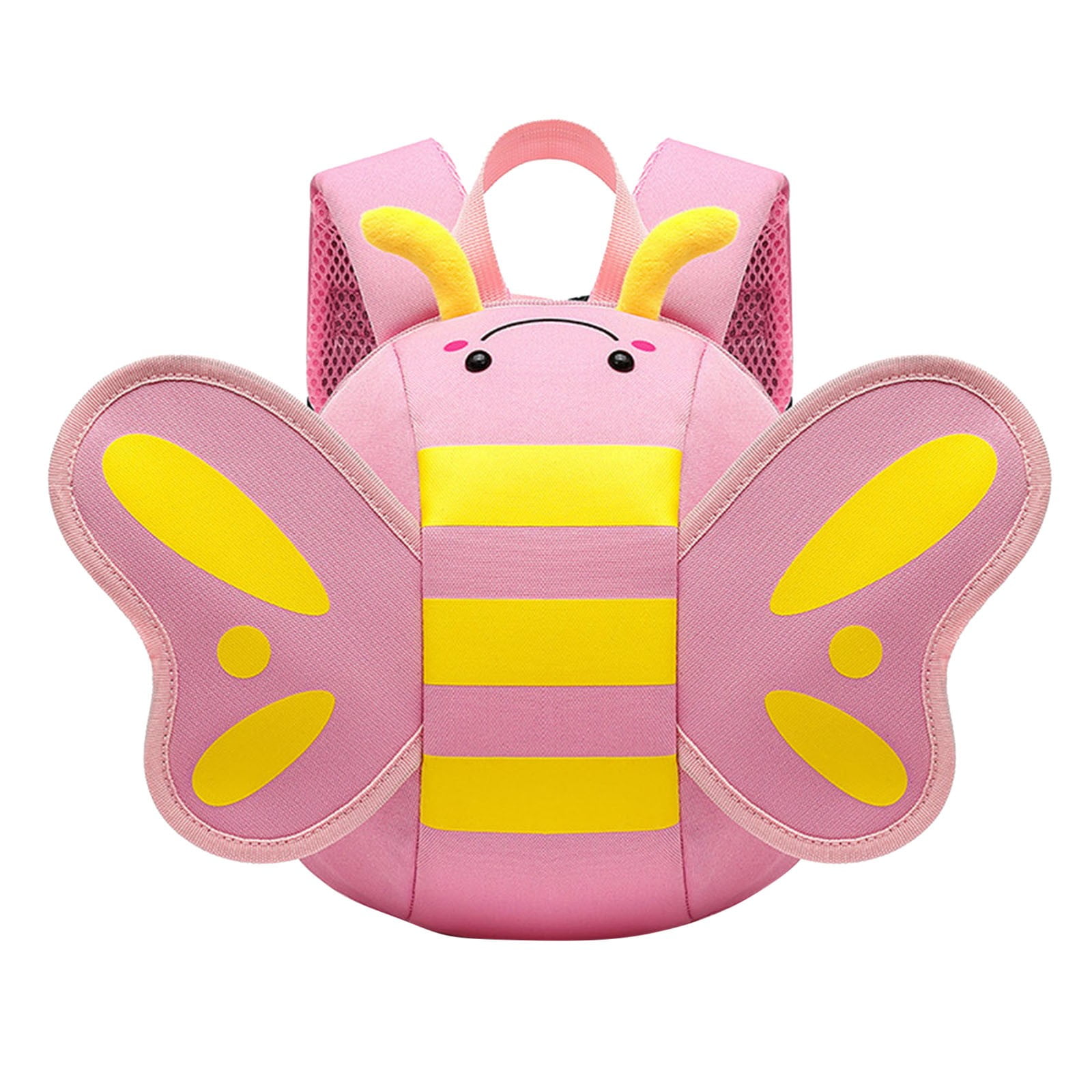 Rovga New Backpack School Season Student Backpack Funny Cute Bee Shape