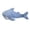 Blue, variant on Shark Plush Toy, 13.7 inch Soft Stuffed Animal Shark Pillow, Cute Ocean Plushie Throw Pillow for Birthday Gift