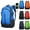 Blue, variant on Travel Backpack for Women Men Large Capacity Laptop Waterproof Lightweight Mountaineering Daypacks Foldable Bags with USB Charging Orange