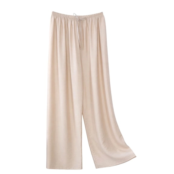 Iyufng Women's Soft Pajama Pants, Lightweight Wide Leg Loose Fit Sleep Pants