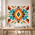 thumbnail image 5 of Symmetrical Geometric Pattern on Cream Background, Dramatic Boho for Boho Decor Lovers, Radiating Arrow Wall Art, Housewarming Gift Tapestry Wall Hanging for Living Room and Bedroom, 5 of 7