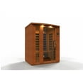 thumbnail image 4 of Dynamic Lugano 3-Person Full Spectrum Near Zero EMF (Under 2MG) FAR Infrared Sauna (Canadian Hemlock), 4 of 4
