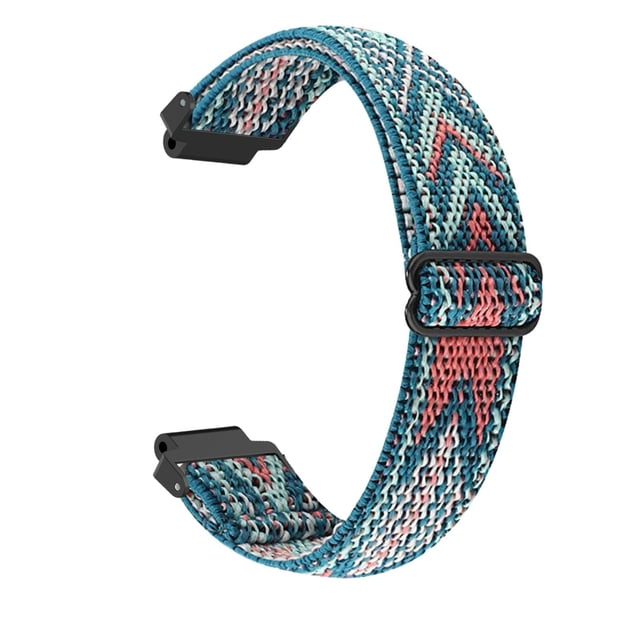 Adjustable Elastic Nylon Strap Suitable compitable with Garmin Forerunner 735x Watch Replacement Strap