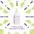 thumbnail image 6 of Sapadilla Liquid Hand Soap - Sweet Lavender + Lime - Made with 100% Pure Essential Oil Blends, Cleansing & Moisturizing, Aromatic & Fragrant Hand Soap, Plant Based, Biodegradable, 12 Ounce (Pack of 1), 6 of 7