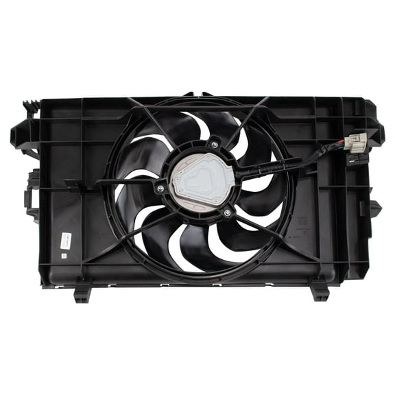 TRQ Radiator Cooling Fan Assembly Fits 2017-2020 Tesla 3 RFA81775