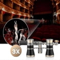 thumbnail image 1 of 3x25 Compact Theater Opera With Retractable Handle, Portable Gift For Adults, 1 of 4