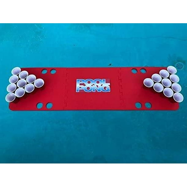 floating beer pong table for pool