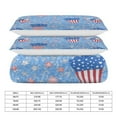 thumbnail image 2 of 4th of July Duvet Cover Set King Size for Bedroom Decoration Print Bedding Set Comforter Cover Decorative Microfiber with 2 Pillow Sham Multicolor, 2 of 6