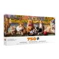 thumbnail image 1 of Puzle Buffalo Games Cats panorámico 750 piezas 97x29 cm, 1 of 8
