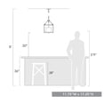 thumbnail image 3 of Smyth Mini Chandelier (Chrome & Clear Glass), 3 of 5