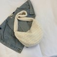 thumbnail image 3 of Bolso de hombro informal personalizado de gran capacidad 2024 Nuevo bolso grande con diseño de nube plisada Bolso oblicuo de moda, 3 of 5