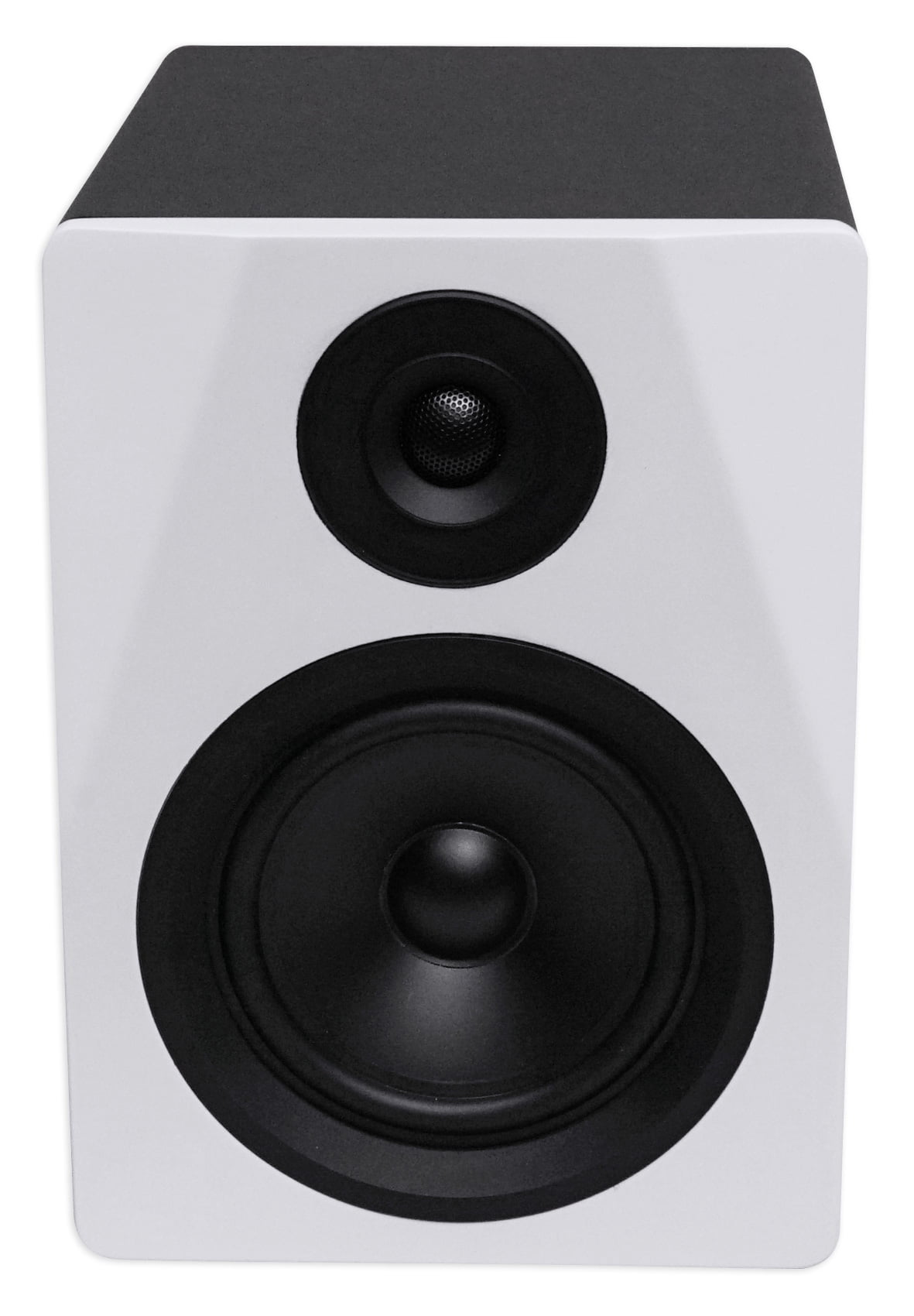 Rockville DPM5W 5.25" 2-Way 150W White Active/Powered Studio Monitor Speaker