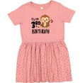thumbnail image 3 of Inktastic Monkey Its My 3rd Birthday Girls Toddler Dress, 3 of 5