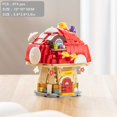 thumbnail image 5 of Clever Loz Small Particle Building Blocks, Mushroom Room Sunflower Flower Room Mini Educational Assembly Toys For Children Girls, 5 of 5