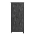 thumbnail image 5 of Farmington 31.5" Wide Storage Cabinet, Rustic Gray, 5 of 9