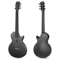 thumbnail image 2 of Enya NOVA Go SP1 Carbon Fiber Acoustic Electric Guitar with Smart AcousticPlus 35 Inch Travel Acustica Guitarra Starter Bundle Kit of Gig Bag, Strap, Strings, Charging Cable, Instrument Cable(Black), 2 of 7