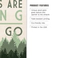 thumbnail image 3 of Lantern Press 12x18 Inch Premium Wood Sign, Ready to Hang Wall Decor, The Mountains are calling and I Must Go, Pine Trees, 3 of 4