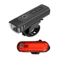 thumbnail image 1 of Luz de bicicleta Zulema con detección inteligente Faro delantero Luz trasera, 1 of 8