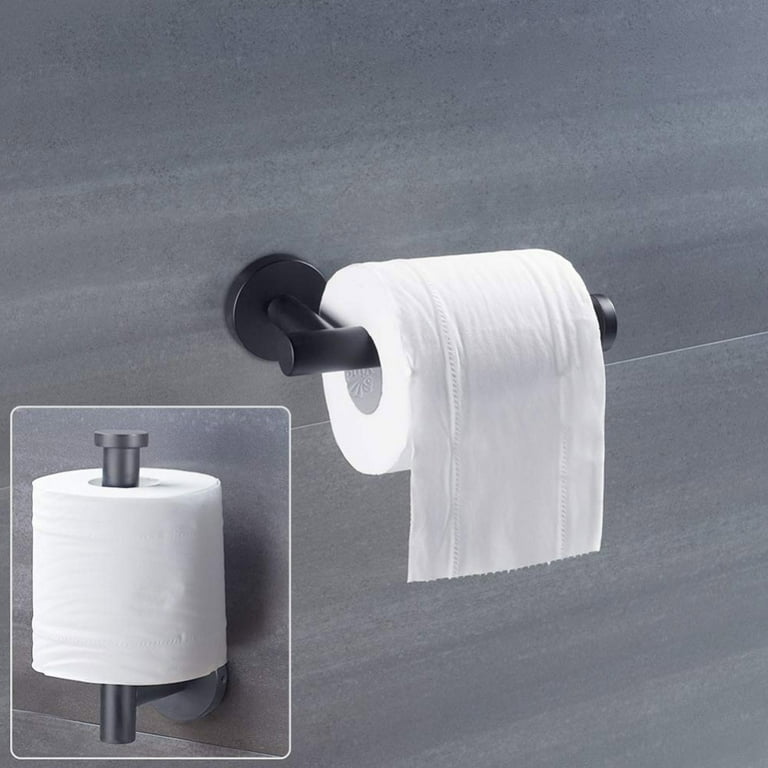 Toilet Paper Holder Wall Mounted Bathroom Kitchen Roll Tissue