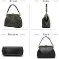 thumbnail image 4 of YOUI-GIFTS Vintage Rivet Shoulder Bags for Women Retro Classical Top Handle Purse Tote Bags, 4 of 7