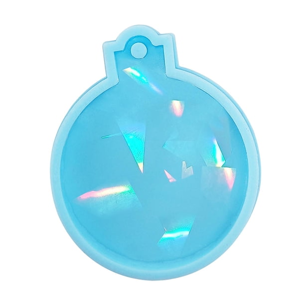 Molde de silicona para colgantes, moldes de resina epoxi para llaveros, collares y dijes. Taladro