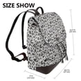 thumbnail image 2 of Ratiio Wild Animal Leopard Print Pattern Womens Backpack Purse Leather Backpack Purse for Women Travel Fashion Backpack Designer Ladies Shoulder Bags, 2 of 4