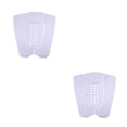 thumbnail image 1 of Advancent Pad Tabla de surf Tracción Estable Agujeros redondos Almohadillas Antideslizante Cubierta resistente a la corrosión Deportes Blanco 2piezas, 1 of 6