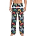 thumbnail image 1 of Balery Retro Video Game Pantalones de pijama para hombre, pijama ultraligero, pantalón de descanso-X-Large, 1 of 6