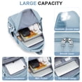 thumbnail image 6 of SYCNB High School Bookbag for Student Book Bags, College Bag Rucksack for Men Large Laptop Travel Backpack Water Resistant Casual Daypack, Lightweight Backpack for Women Simple Backpack, 6 of 7