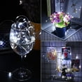 thumbnail image 3 of LINLIN Music Copper Wire String Lights,10M 100LED Waterproof Sound Activated Music Synchronization Fairy Lights Copper Wire Wizard Lights 11 Mode for Bedroom, Christmas, Indoor, Outdoor, 3 of 5