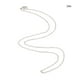 thumbnail image 3 of Qarigey Collar de cadena de plata ajustable estético Universal chapado en cobre DIY collares de mano mujeres hombres para colgantes joyería 16-24 Ropa, zapatos y accesorios Miscelánea 80cm Qarigey AP010323-05B, 3 of 6