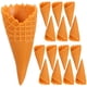 thumbnail image 1 of ColoMX 15 Uds. De abalorios de cono de helado falsos vacíos, Mini modelos de cono de helado para bricolaje, 1 of 7