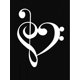 thumbnail image 2 of Camiseta de mujer de verano con Cuello RedondoMusic Note Heart Pattern Print Women'S Fashion T-Shirt, Casual Crew Neck Short Sleeve Top, Comfortable Polyester Knit Fabric with Medium Stretch, Geomet, 2 of 7