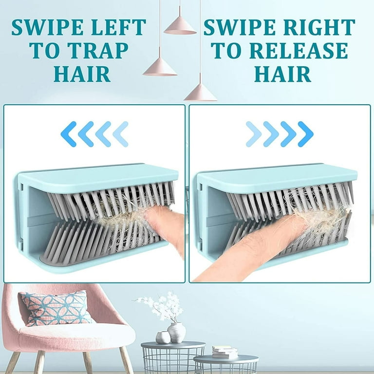 Shower Hair Catcher Wall, Reusable Hair Collector Wall for Shower, Silicone  Hair Trap for Shower Drain, Bathroom Wall Hair Collector for Bathtub Drain  Reusable,White 