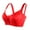 Grey, variant on Women's Lace F nylon bra Women Full Cup Thin Underwear Plus Size Five Breasted Wireless Sports Bra Lace Bra Breast Cover Cup Large Size Vest Bras