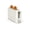 Linen Cream, variant on 2 Slice Long Slot Toaster, Extra Wide for Sourdough & Bagels, 10 Setting Shade Control, Removable Crumb Tray, Self-Centering Design, Defrost/Reheat, Cancel, Slim Space-Saving, Linen