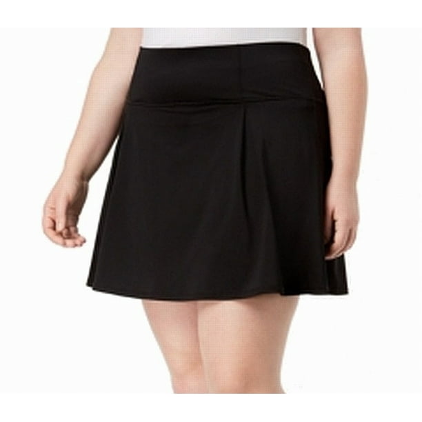 Ideology Womens Plus Pleated Golf Activewear Skorts 2X