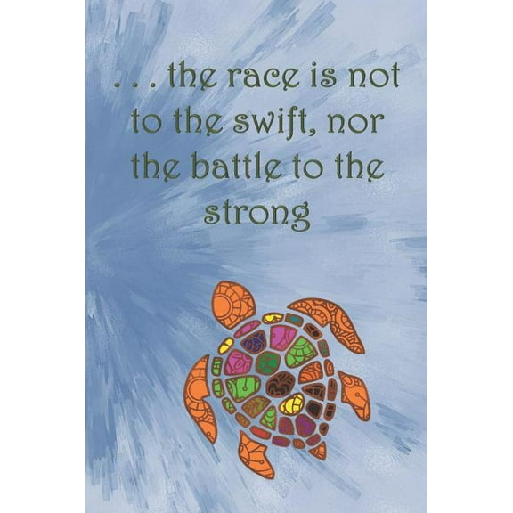 . . . the race is not to the swift, nor the battle to the strong : Dot Grid Paper (Paperback)