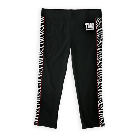 Justice Girls NY Giants Yoga Pants, Black, 20
