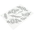thumbnail image 4 of Temporary  Stickers  Stickers Temporary  Women Waterproof Flower Long Lasting Body Fake  Stickers, 4 of 8