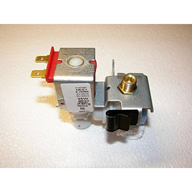 FSP Invensys Machine à Glaçons Universelle pour Réfrigérateur Valve d'Eau 2315576, S-86-QC N
