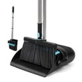 thumbnail image 1 of Broom and Dust Pan 61&acirc;? Long Handle Broom and Dustpan Set with 180&Acirc;&deg; Rotatable Broom Head for Home Office Kitchen Lob, 1 of 7