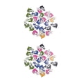 thumbnail image 4 of bedienty 50 Pieces Wooden Button Rough Surface Widely Applicable Fasteners Fish-shaped Shank Buttons Embroidery Sewing Supplies Mixed Color 2Set, 4 of 6