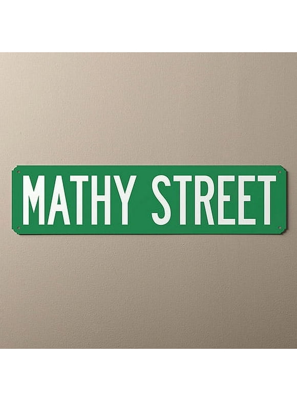 Personalized Gifts Metal Street Sign