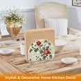thumbnail image 3 of Yayeee Napkin Holder for Table Kitchen Paper Tissue Organization, Red Floral Pattern, 3 of 8