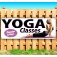 thumbnail image 1 of Yoga Classes 13 oz Vinyl Banner With Metal Grommets, 1 of 4
