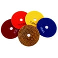 4 Inch Super Diamond Polishing Pads Copper Bond Wet For Granite Marble