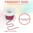 thumbnail image 2 of Uxcell Crystal Rhinestone Close Chain Trim, Crystal Claw Cup Chain Trim String for Sewing Craft DIY Rose 10 Yard x 0.08", 2 of 7
